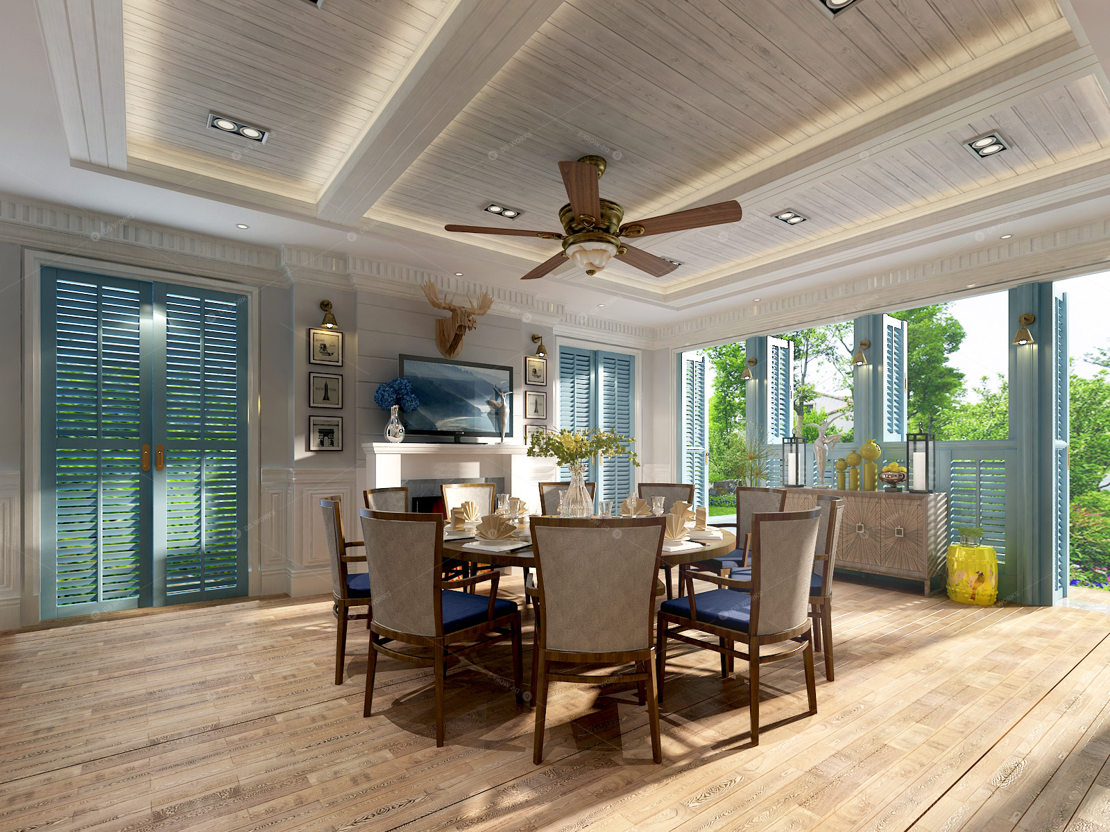 Dining Rooms 3D Models