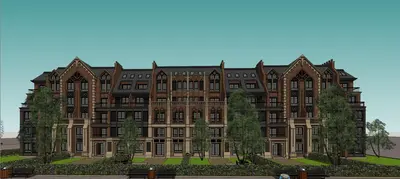 English Multi-Family Residence