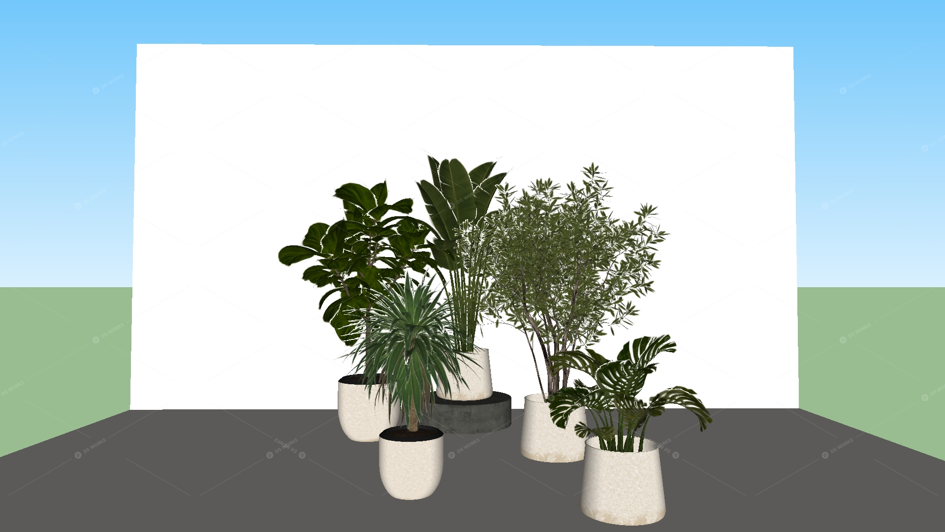 Greenery 3D Models