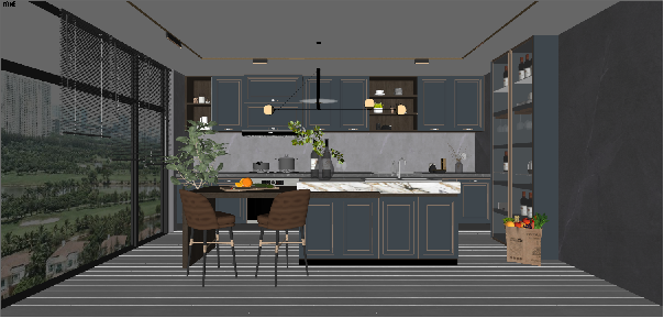 Modern Dining Table & Chairs Set