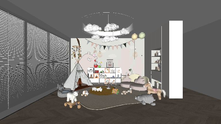 Modern Children's Playroom