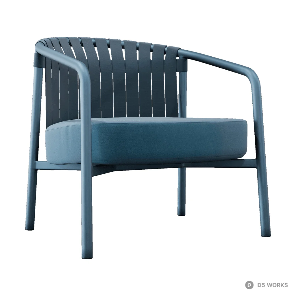 Arc Armchair 3d model - Image 1