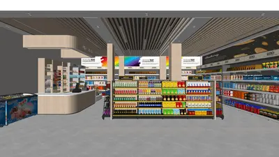 Modern Supermarket