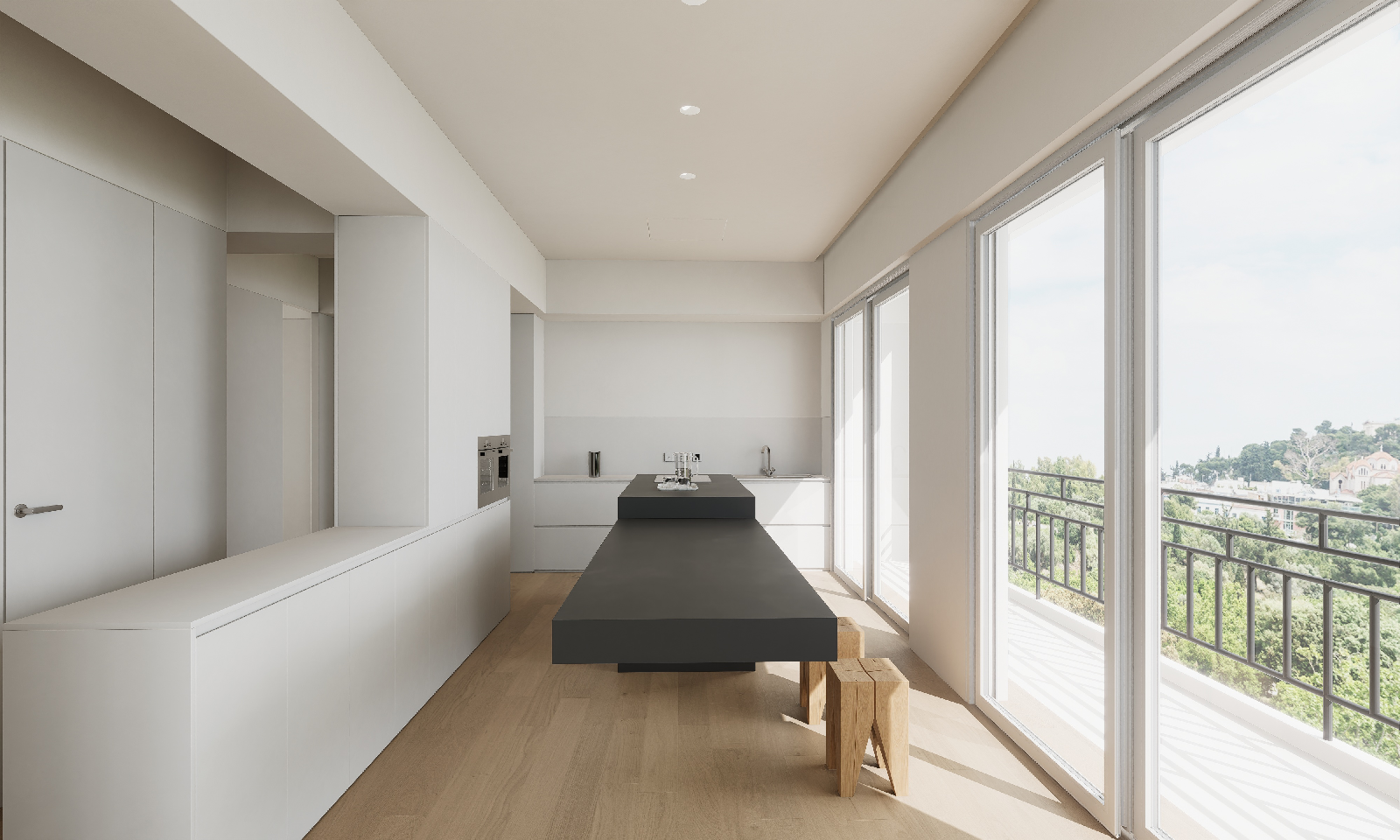 Minimalist Studio Apartment
