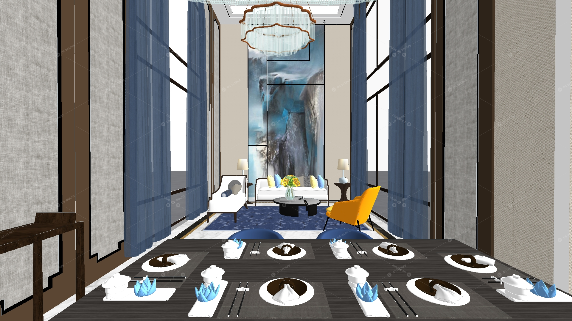 Dining Rooms 3D Models