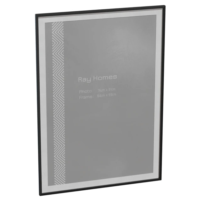 Modern Minimalist Black Square Picture Frame 3d model