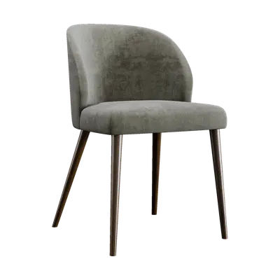 Modern fabric single 3d model