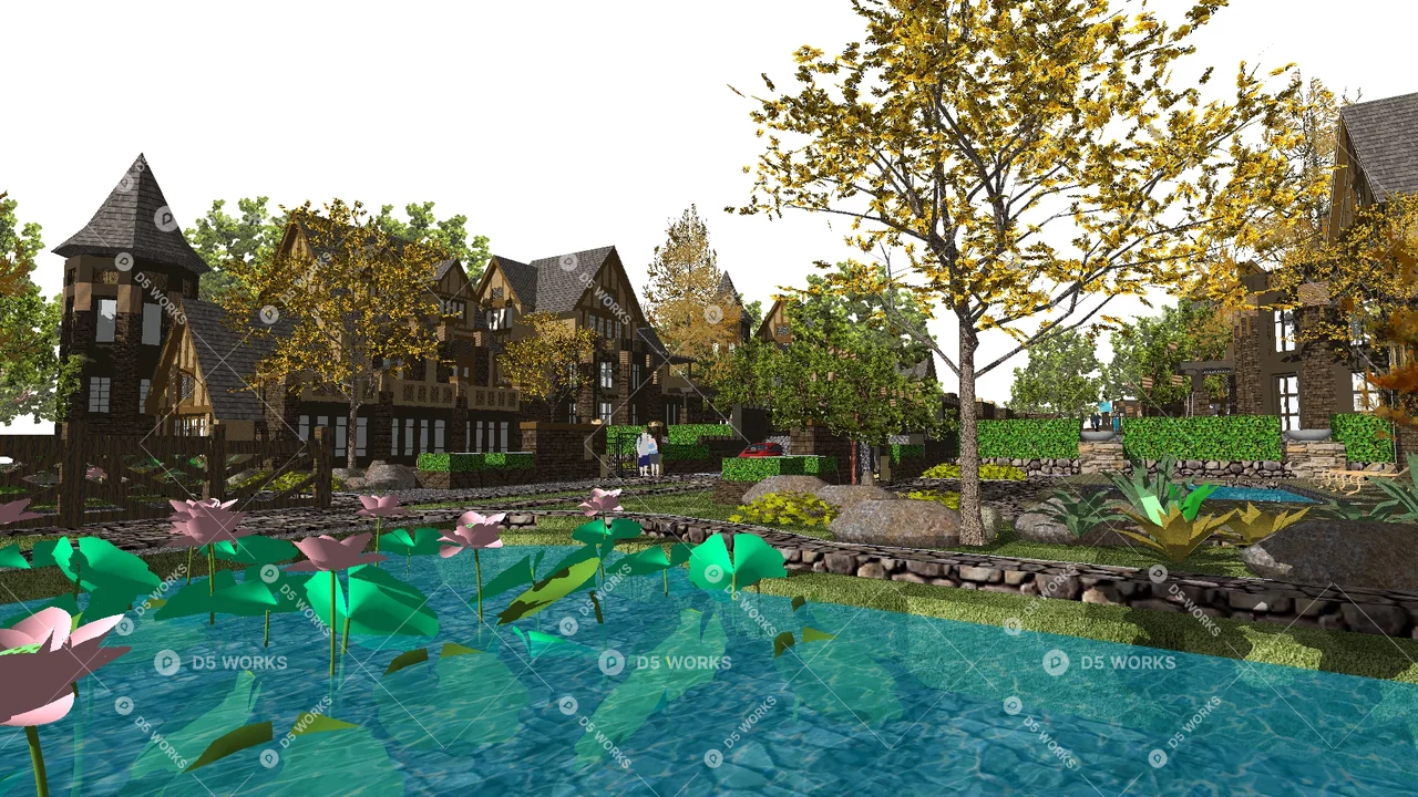 School Building 3d model thumbnail 2