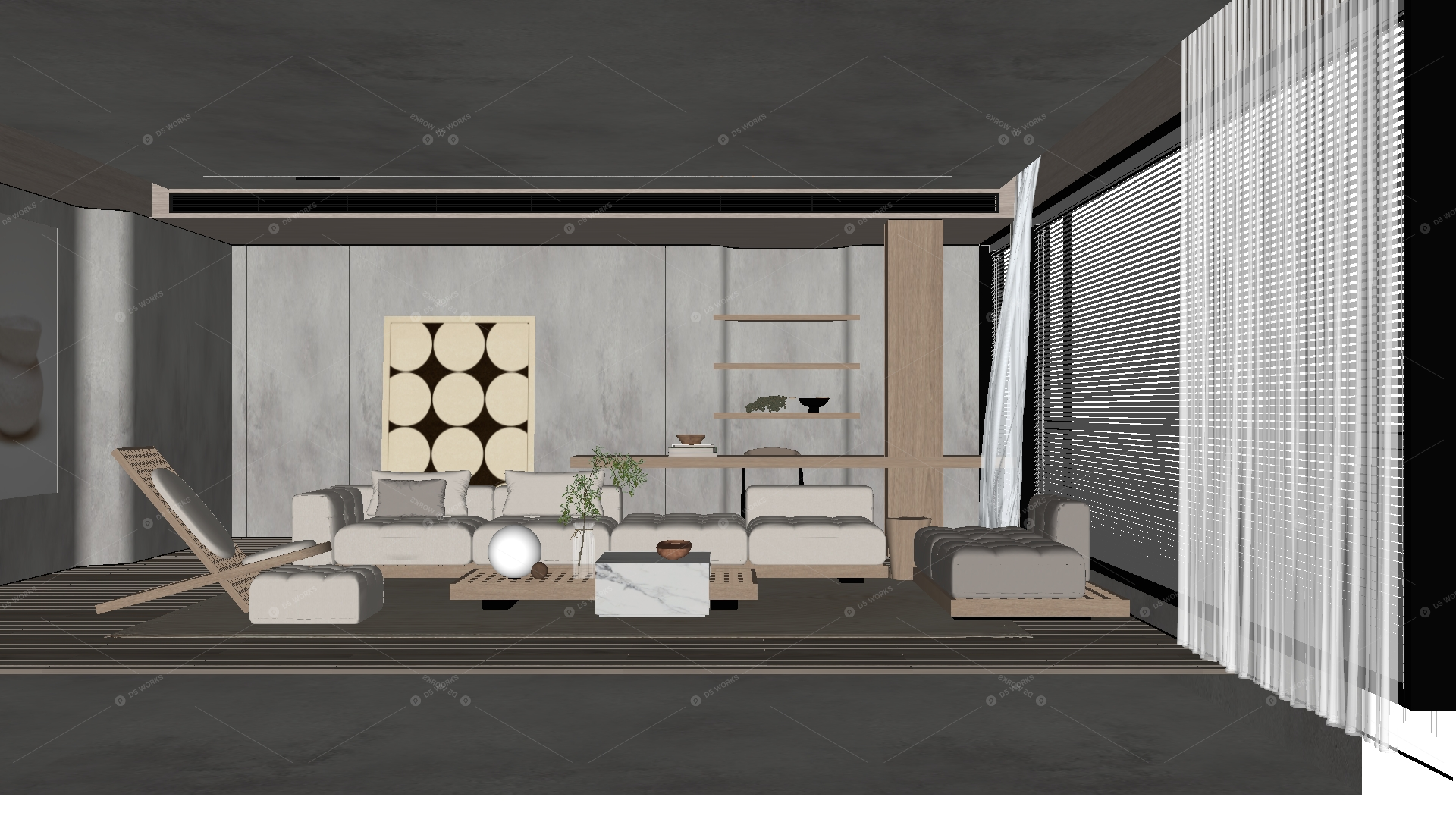 Living Rooms 3D Models