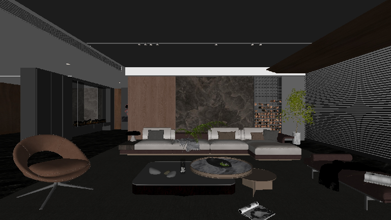 Modern Home Living Room