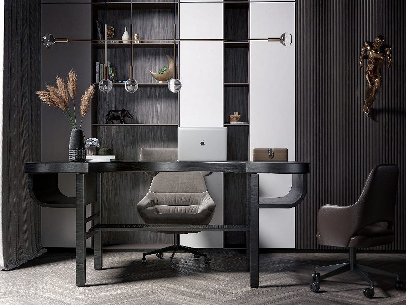 Modern Desk & Chair Set