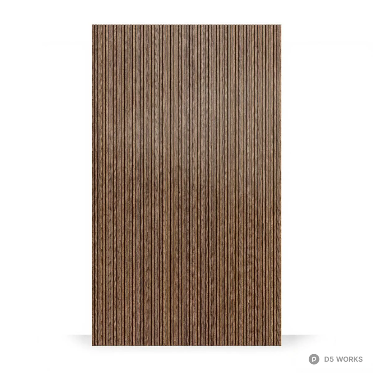 Free Vertical Groove Wood Panel 3D Model .max