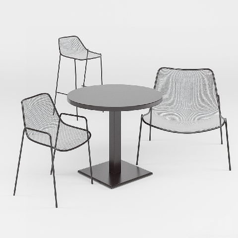 Modern Outdoor Table & Chairs Set