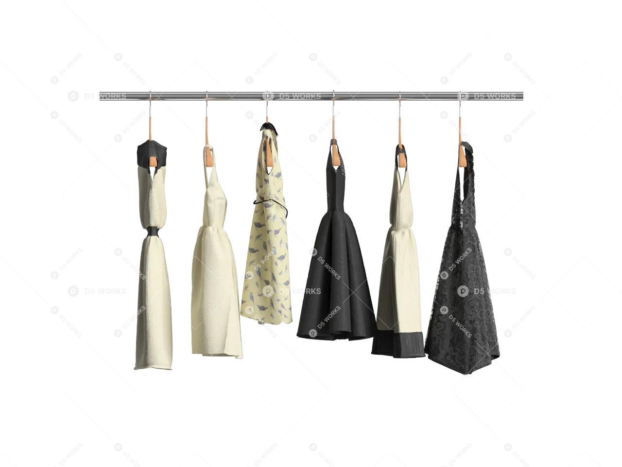 Clothes 3d model thumbnail 2