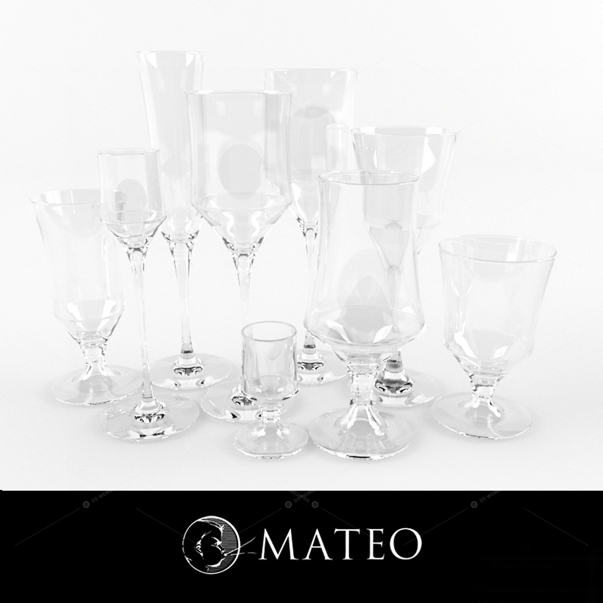 Tableware 3D Models
