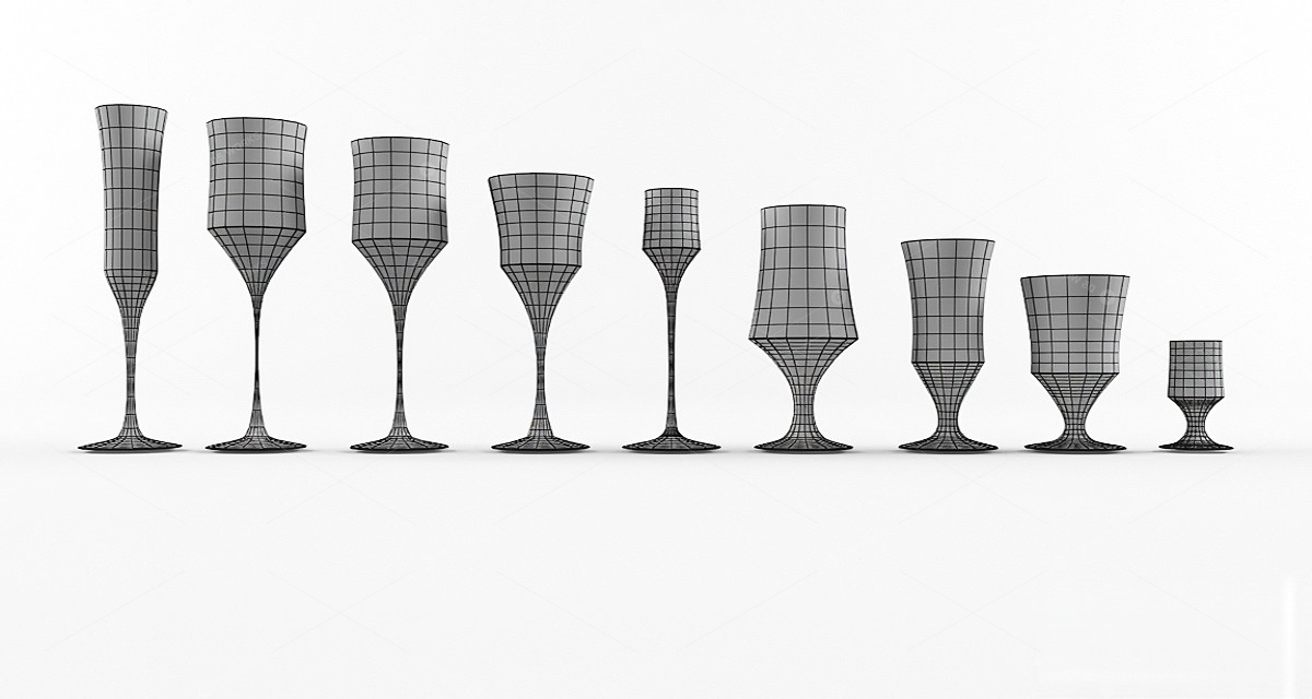 Tableware 3D Models 3