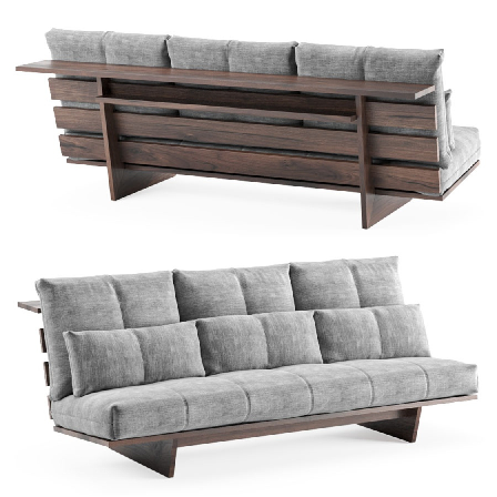 Modern Three-seater Sofa