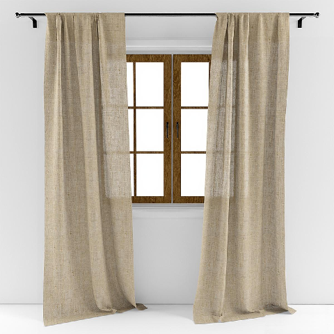 Modern Sheer Curtain