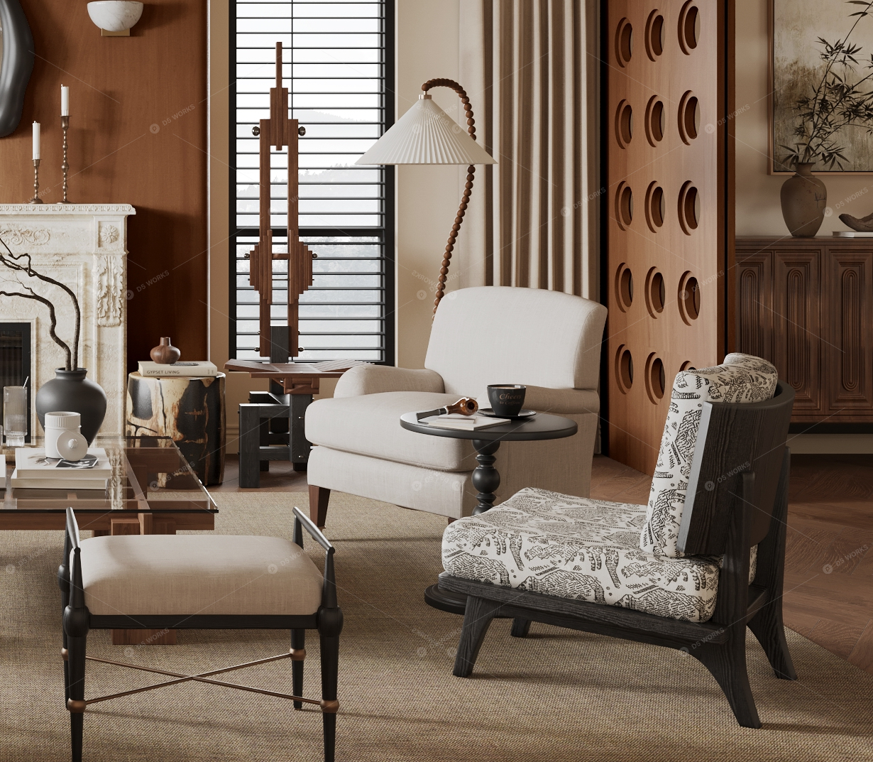 Living Rooms 3D Models 3