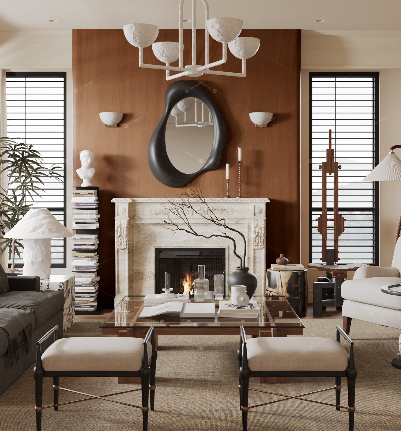 Living Rooms 3D Models 2