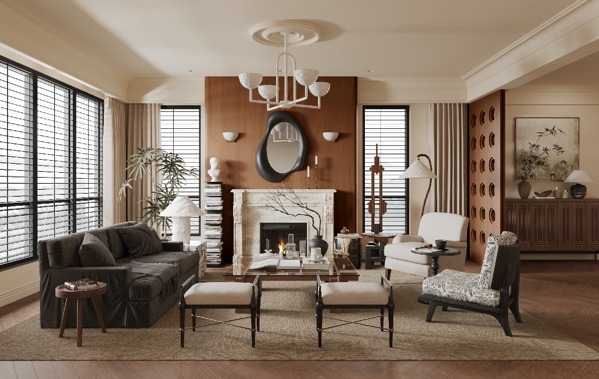Modern Home Living Room