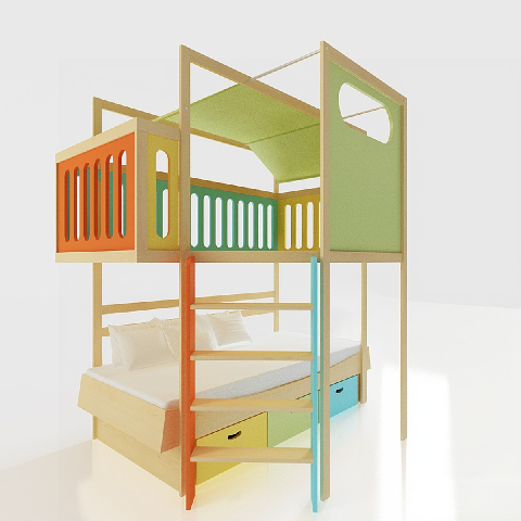 Modern Bunk Bed