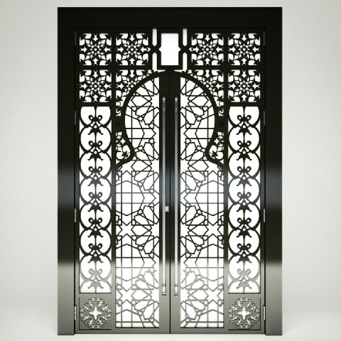 Modern Double Door