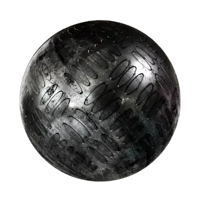 Black rust textured iron plate 01