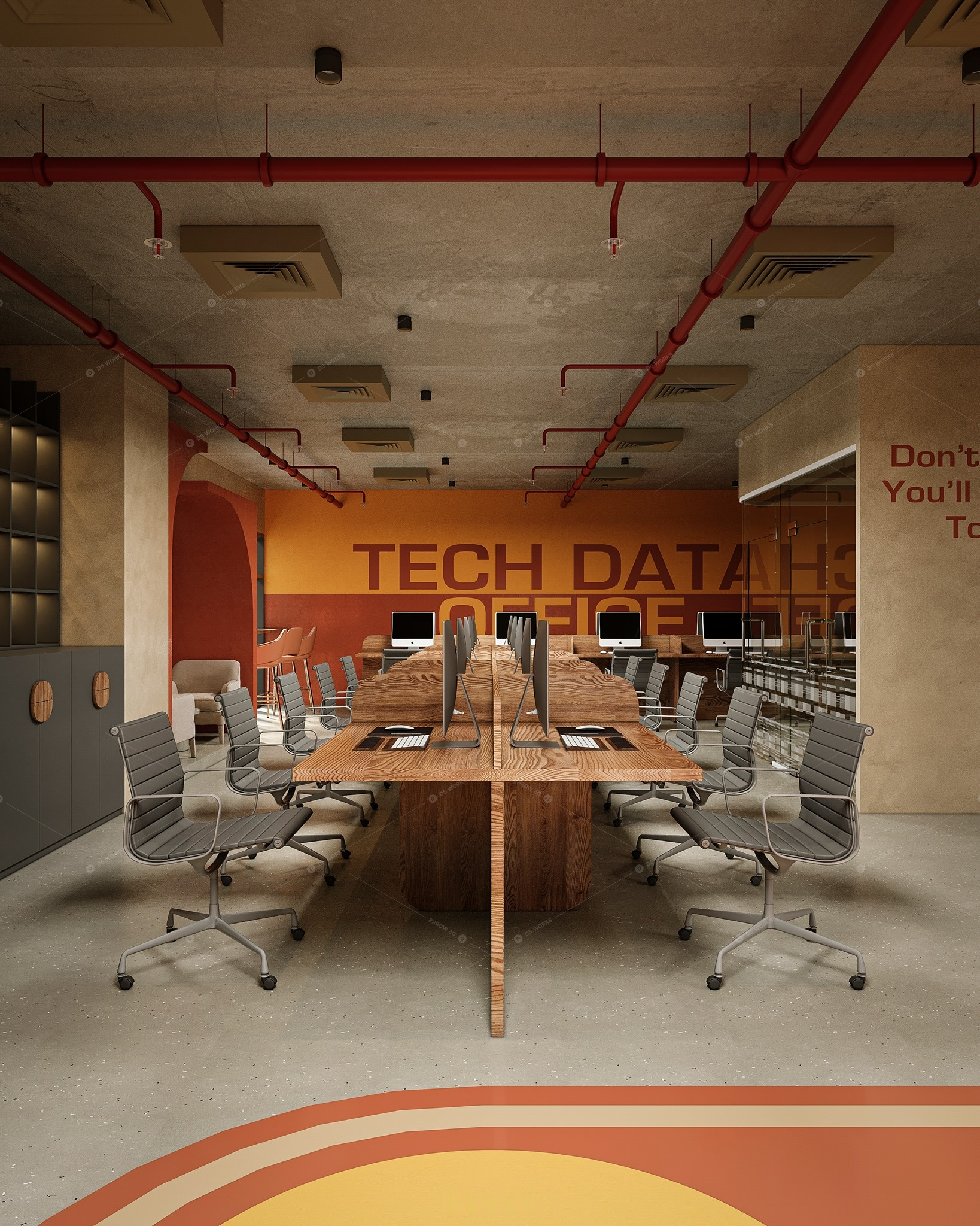 Office Spaces 3D Models 4
