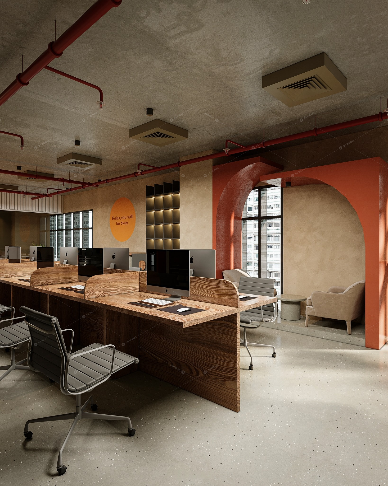 Office Spaces 3D Models 5