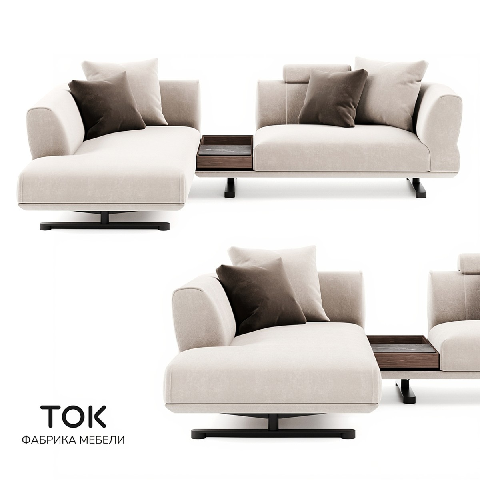 Modern Two-seater Sofa