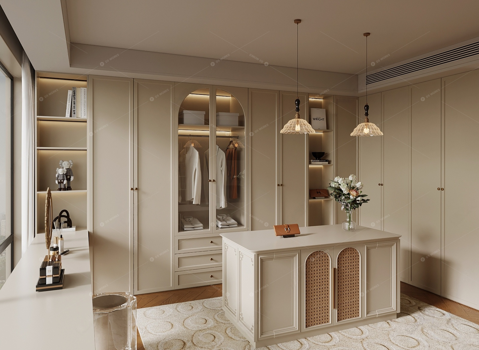 Walk-in Closets 3D Models
