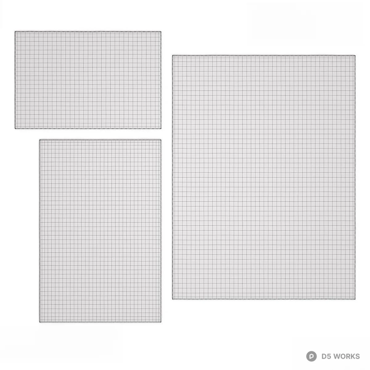 Minimalist Geometric Pattern Rug 3d model thumbnail 3