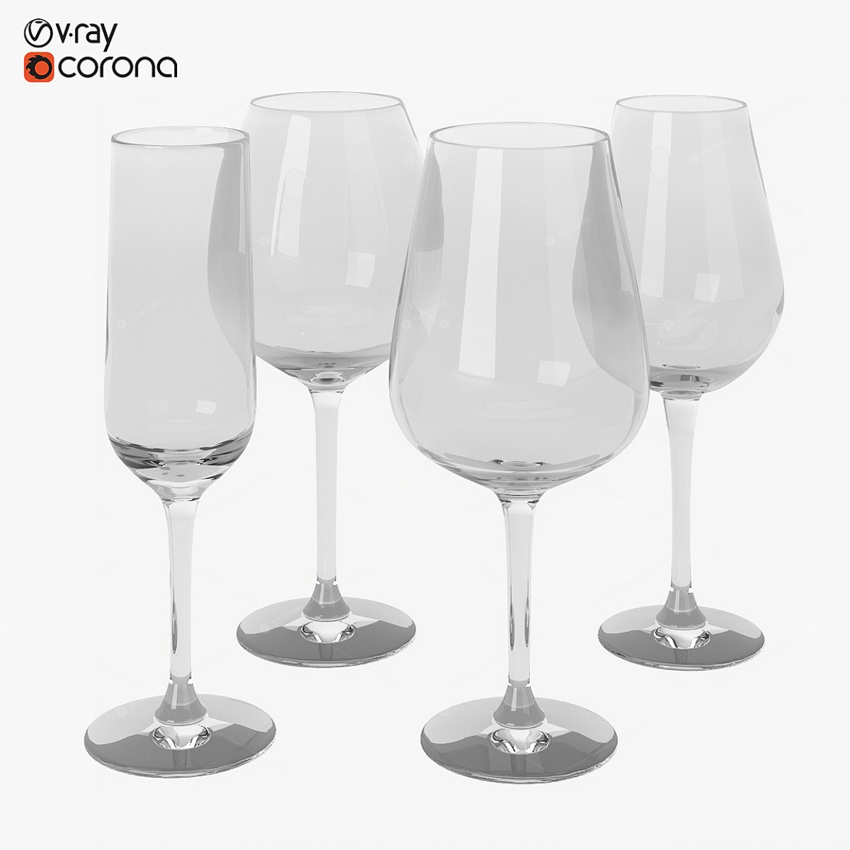 Tableware 3D Models