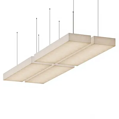 Modular Linear Pendant Light 3d model