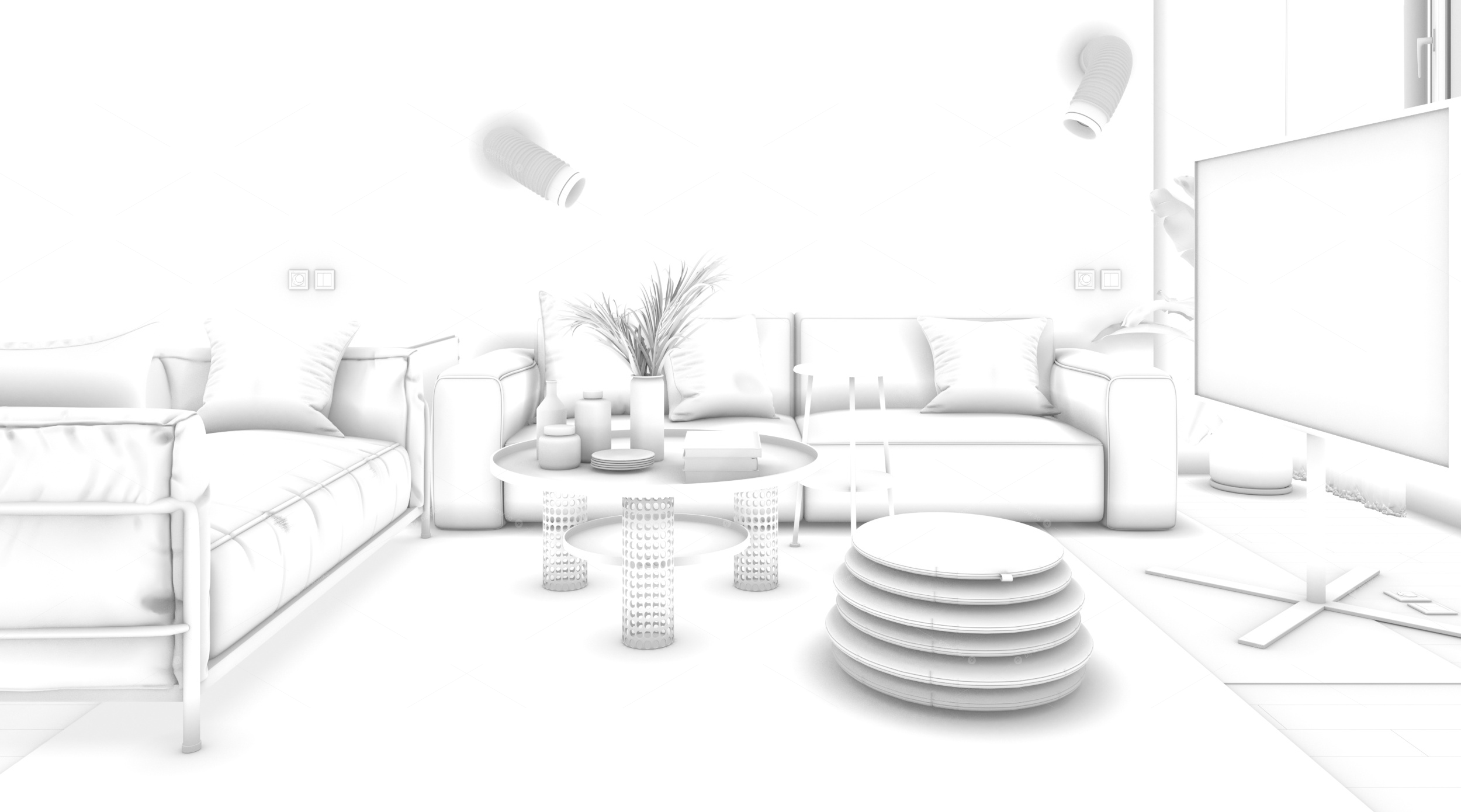 Furniture Sets 3D Models 2