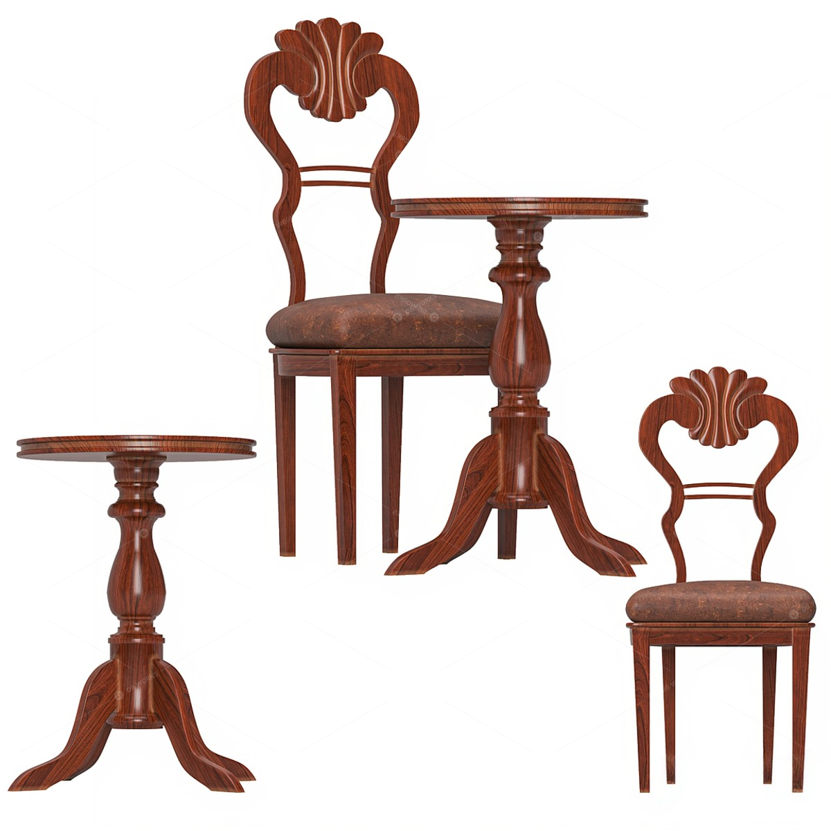 Furniture Sets 3D Models 2