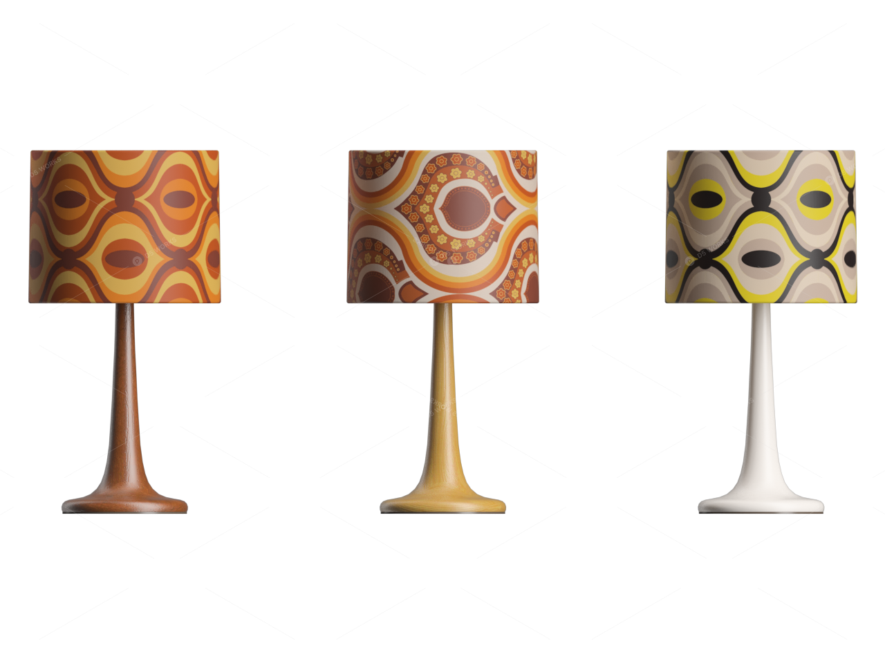 Table Lamps 3D Models 2
