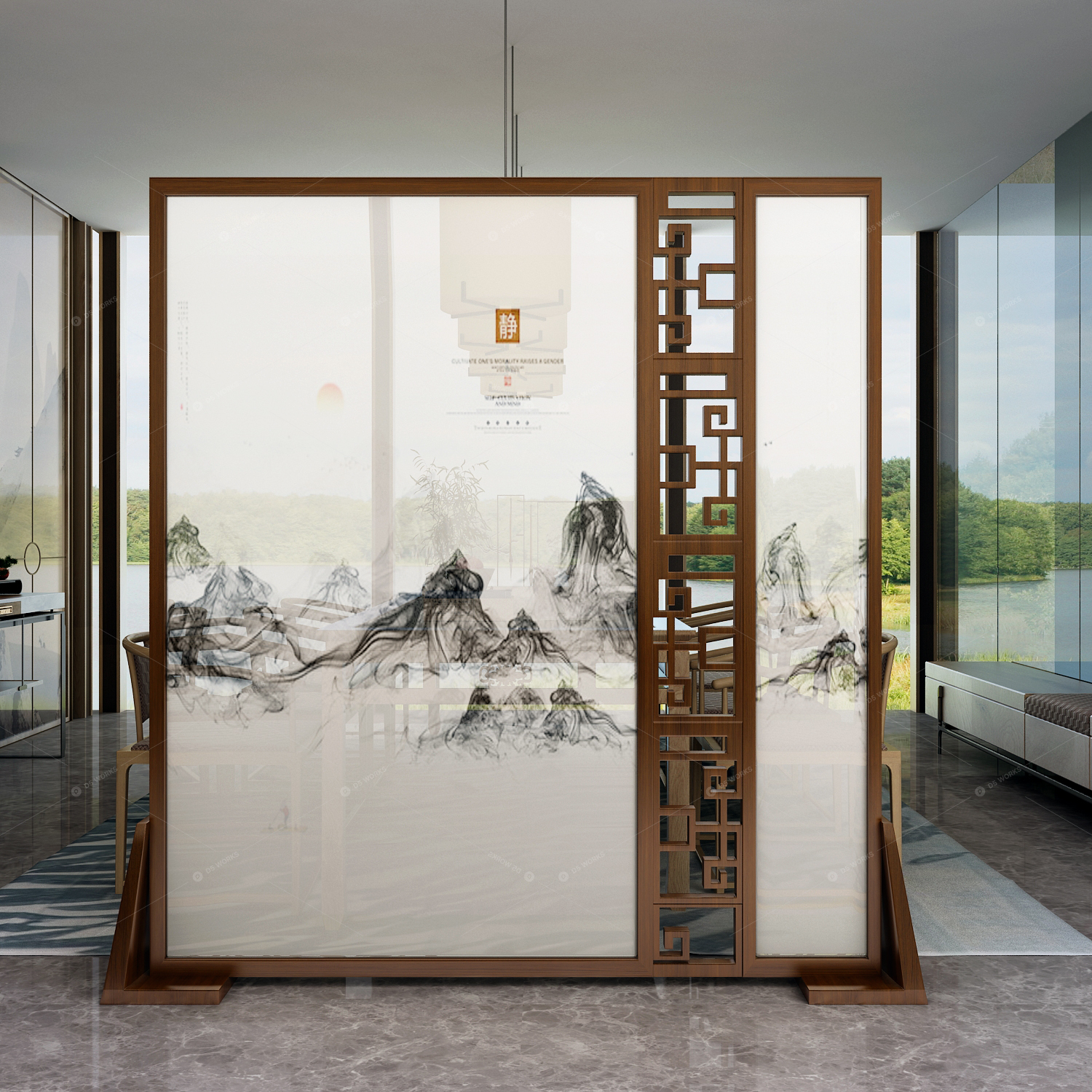 Screens & Partitions 3D Models