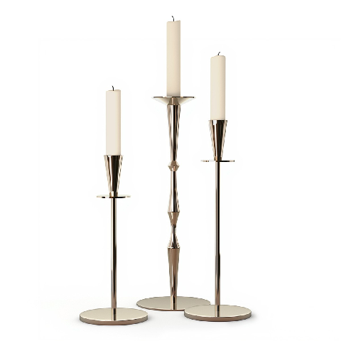 Modern Candle & Holder
