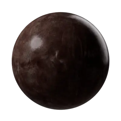 Deep red oil wax leather