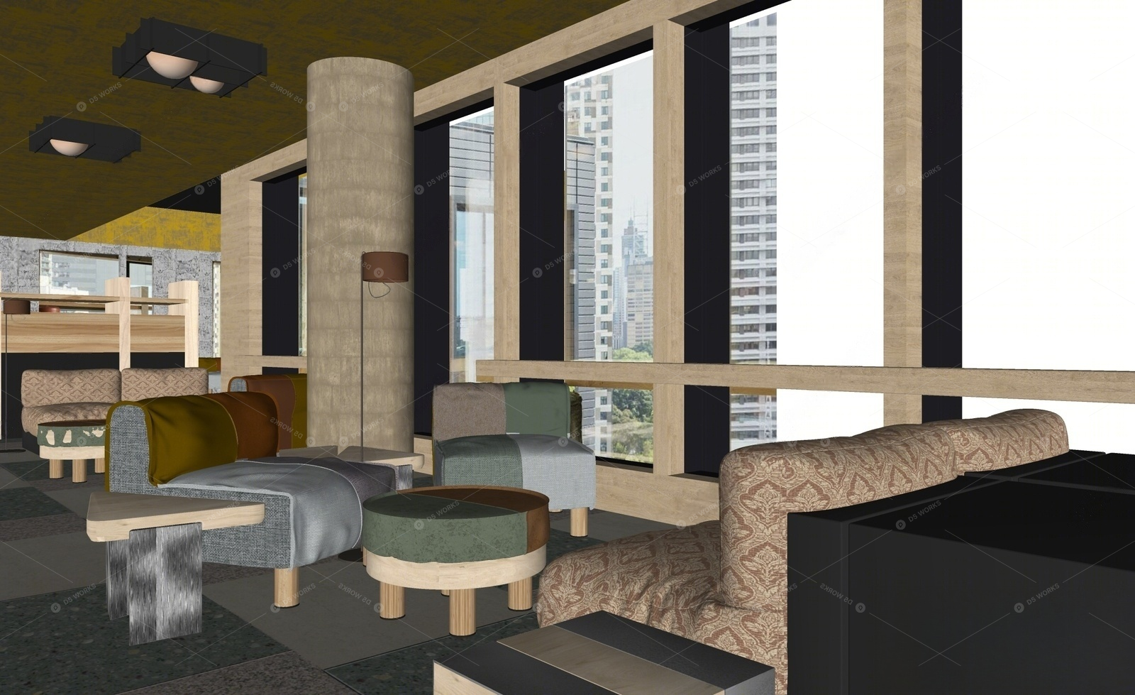 Restaurant Spaces 3D Models 2