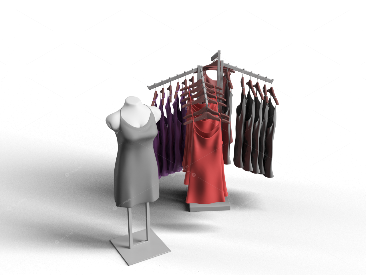 Exhibition Equipment 3D Models