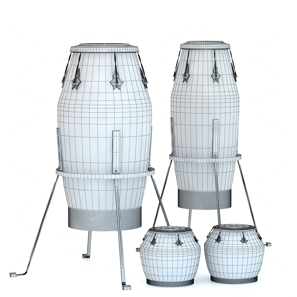 Musical Instruments & Art Supplies 3D Models 3