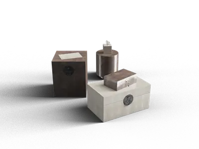 Modern Retro Storage Box