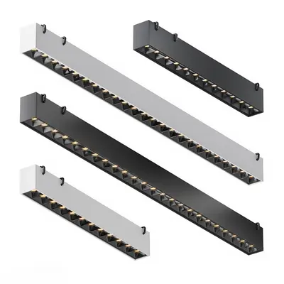 Modern Louvered Light