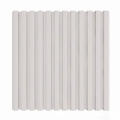 Vertical Groove Wall Panel 3d model