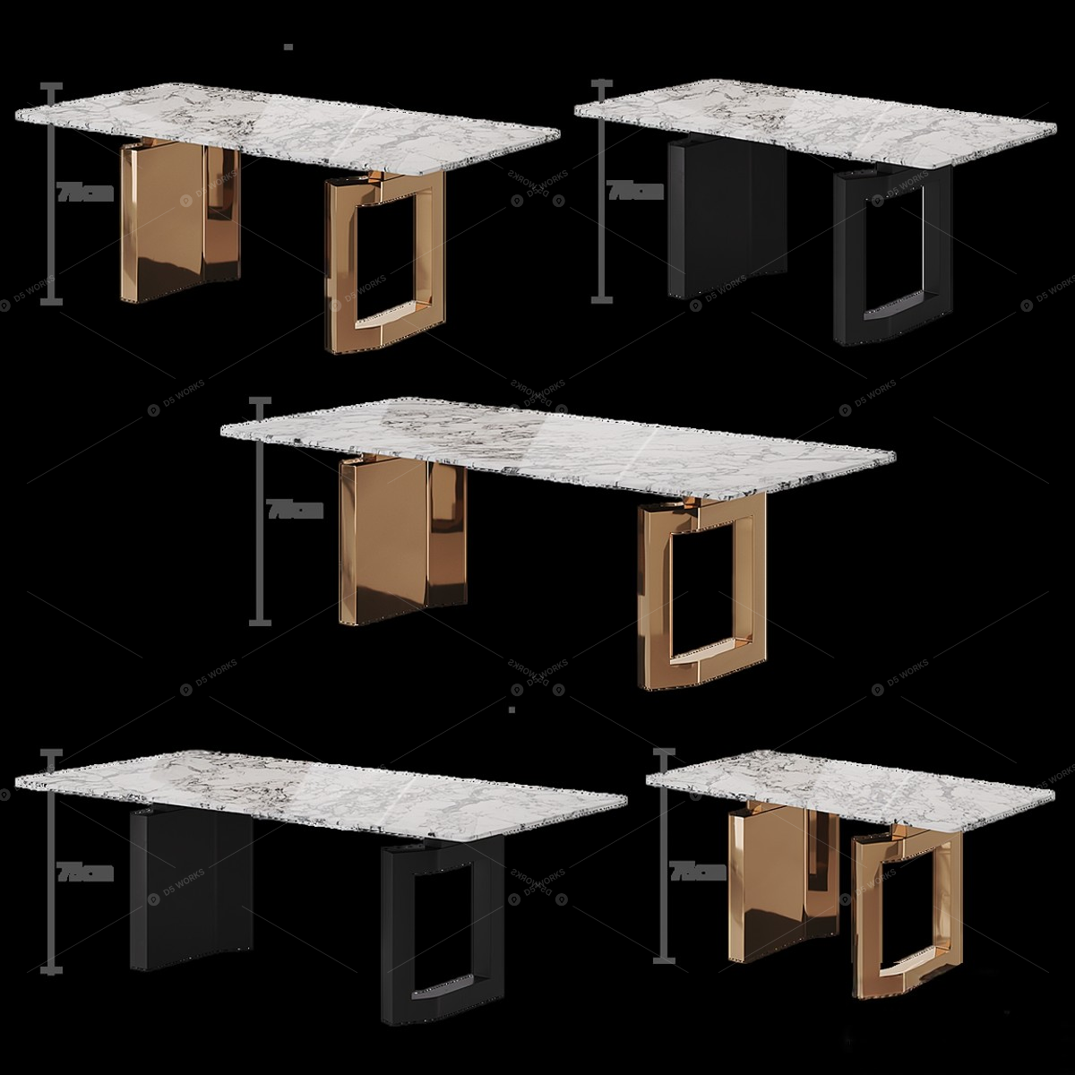 Tables/Side Tables 3D Models 2