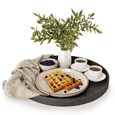 Scandinavian kitchenware set