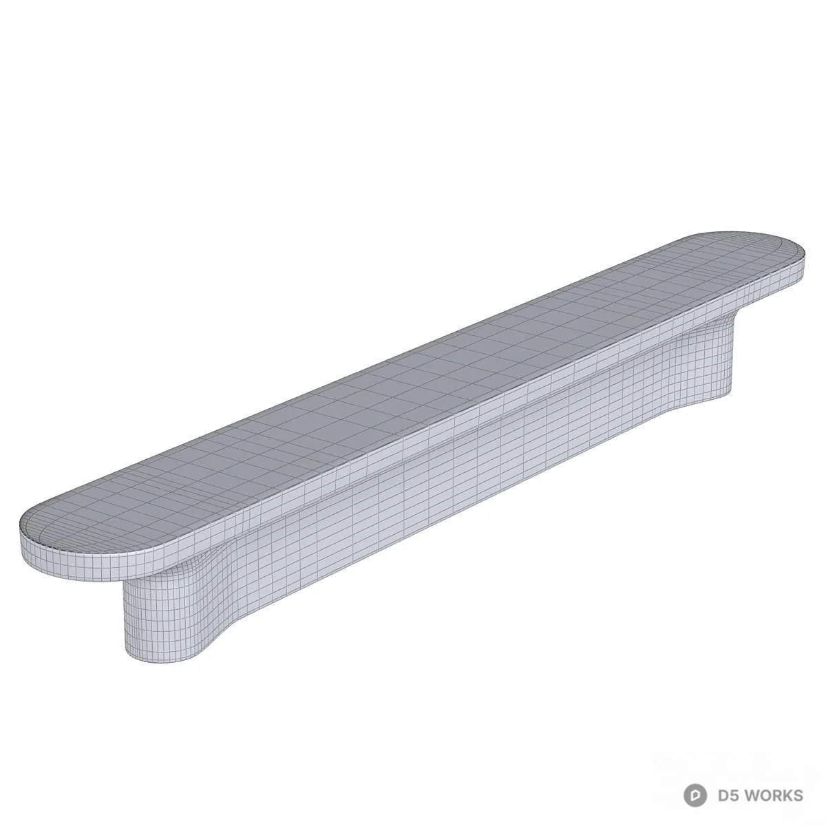 Minimalist Brass Wall Lamp 3d model thumbnail 3
